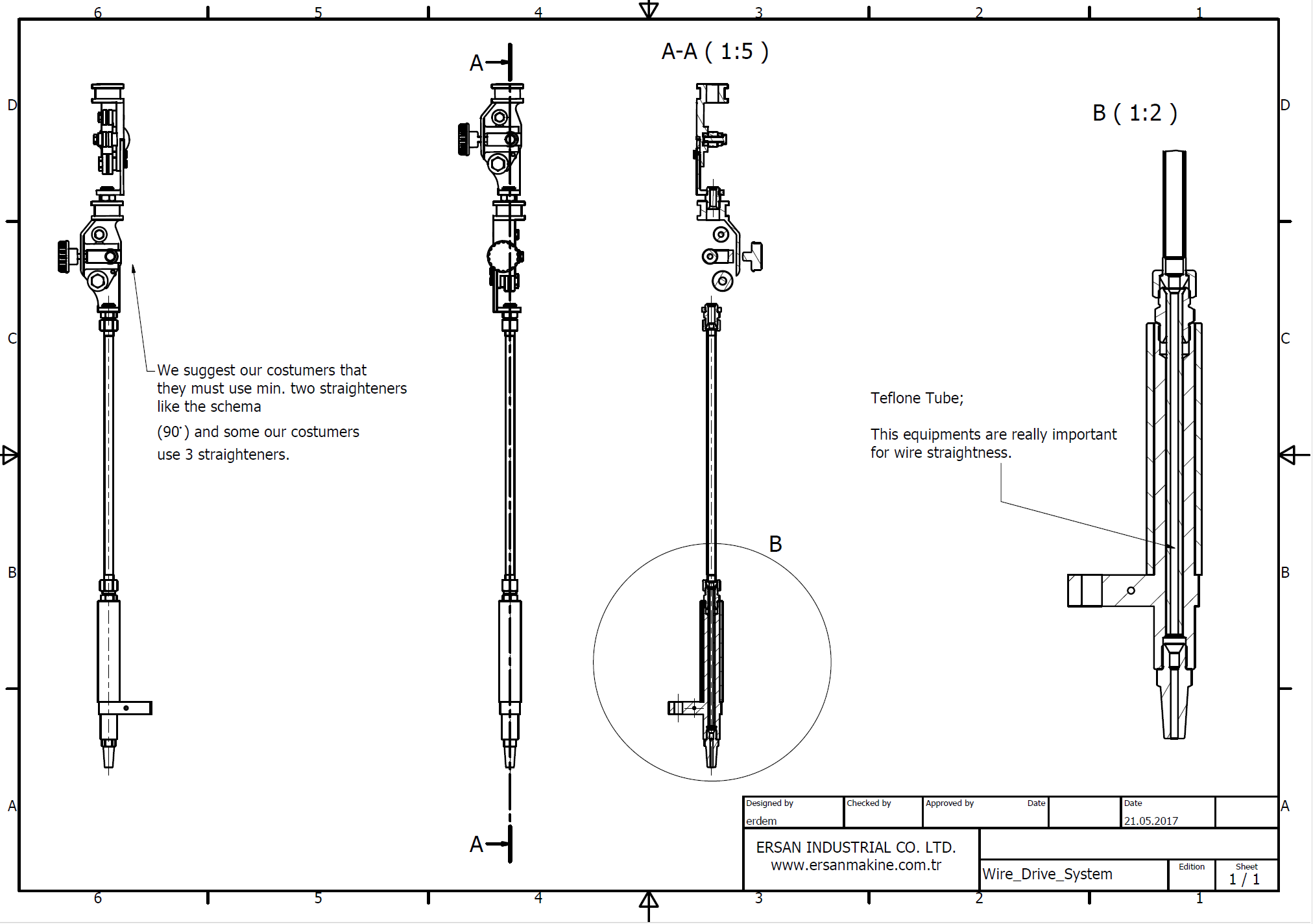 Wire Drive System